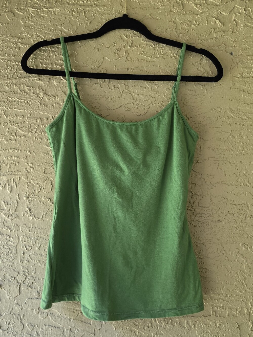 Route 66 Green Adjustable Strap Camisole Tank Top Sz M